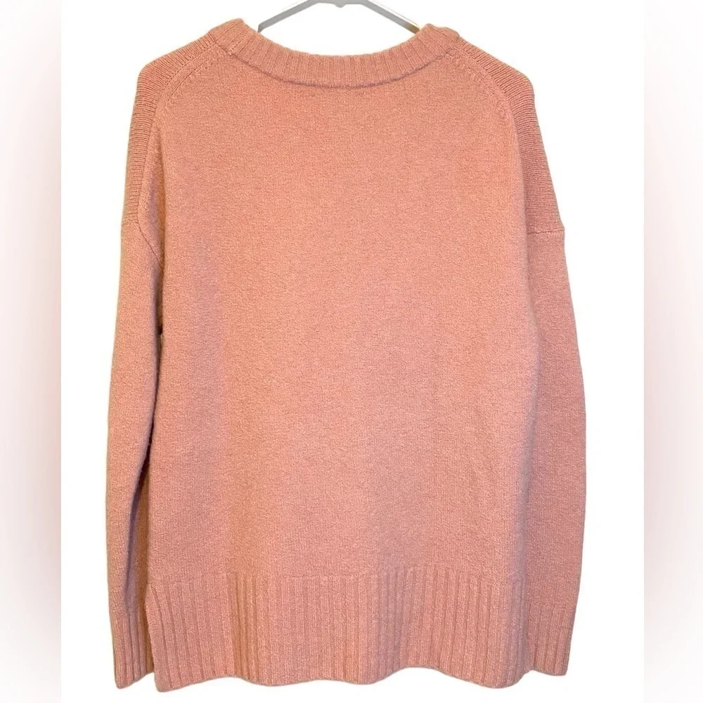 J.CREW Merino Wool/ Alpaca blend Oversized Crewneck Supersoft Sweater Size XS